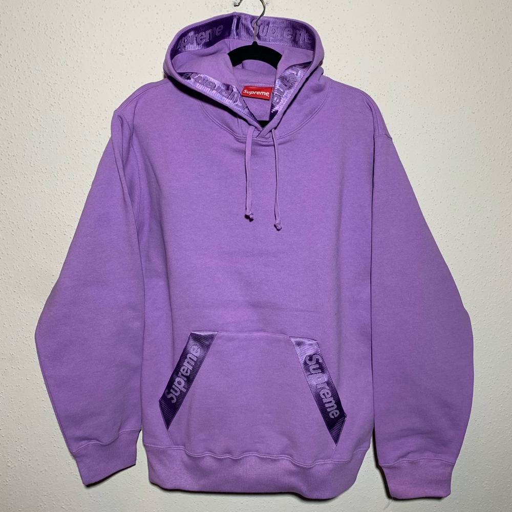 Supreme Tonal webbing Sweater Large